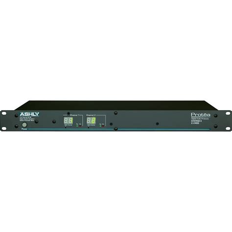Ashly audio - • 24-bit A/D–D/A audio resolution • Up to 24-channels of audio processing • 4x4 base unit configuration • Expand inputs or outputs 4-channels per module • Euroblock connectors for audio, preset recall, DC remote level control and data in/out • 31 preset locations • Remote controls for level, preset recall and programmable …